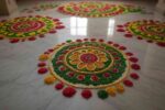 Simple Rangoli Designs With Dots