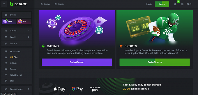 BC.Game Casino Experience Crypto Gaming Like Never Before